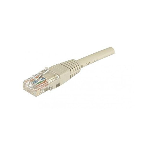Cordon RJ45 catégorie 5e U/UTP gris CCA - 3 m