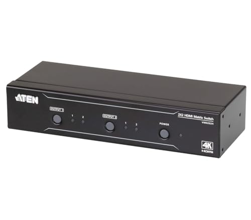 ATEN VM0202H MATRICE HDMI® 2.0  2 ENTREES/2 SORTIES