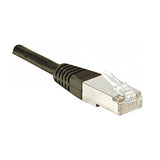 Cordon RJ45 catégorie 6 F/UTP noir - 1,5 m