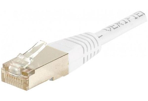 Cordon RJ45 catégorie 6 F/UTP blanc - 15 m