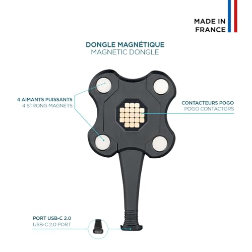 ENERGIA MOBILE Dongle magnétique Pogo Pin