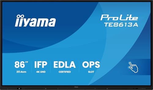 IIYAMA- Afficheur professionnel tactile 86" TE8613A-B1AG