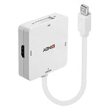 LINDY Adaptateur Mini DP 1.2 vers HDMI 4K30 DVI VGA