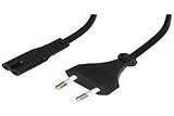 LINDY Mains Cable with Euro Connector 5m