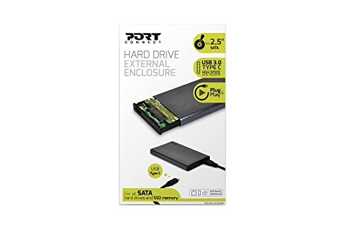 PORT HDD ENCLOSURE SATA TYPE C 2.5