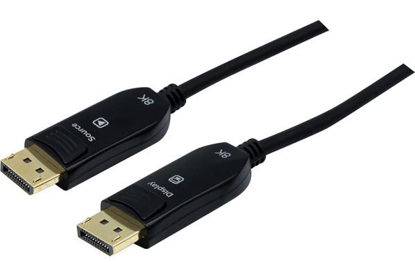 Cordon DisplayPort 1.4 8K hybride - 15 m