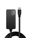LINDY Rallonge active USB 3.0 Pro 10m avec Hub 4 ports