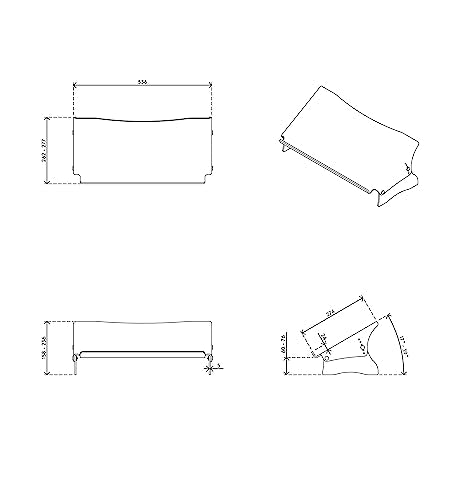 DATAFLEX Porte copie/doc. Acrylique - Hauteur réglable 49410