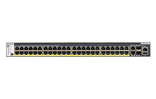 NETGEAR M4300-52G-PoE+ (1000W) Switch Niv3 48 Gigabit PoE+ & 4 10G