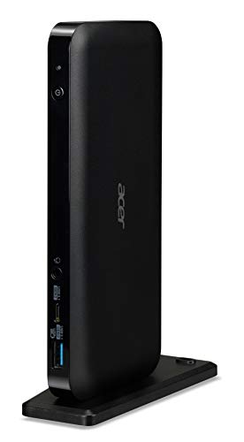 ACER USB Type-C Dockingstation III 85W charging Rear 2xDP 1.4++ HDMI 2.0 RJ45 2xUSB 3.1 Gen2 Front 2xUSB 3.1 1xType-C 3.5mm Audio