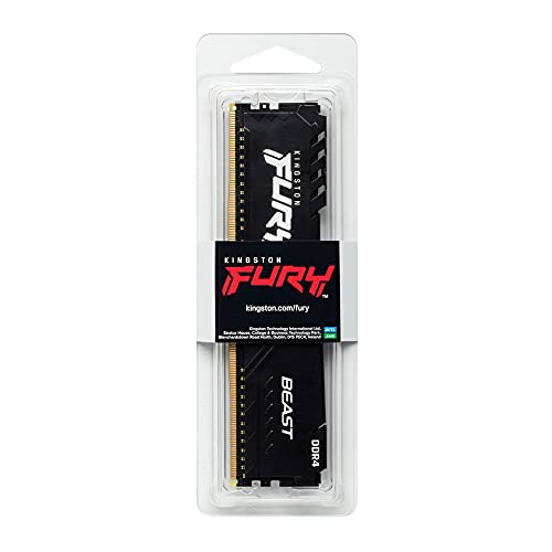 KINGSTON 16Go 3600MHz DDR4 CL18 DIMM FURY Beast Black