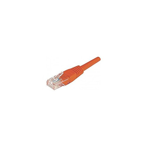Cordon RJ45 catégorie 6 U/UTP rouge CCA - 3 m