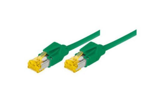 Cordon RJ45 sur câble catégorie 7 S/FTP LSOH snagless vert - 20 m