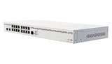 Mikrotik CCR2004-16G-2S+ Routeur connecté 16 Gigabit Ethernet Blanc