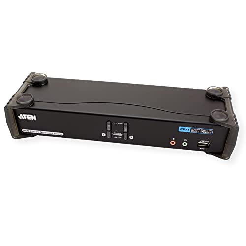 Aten CS1782A KVM DVI Haute résol./USB 2 ports + Audio