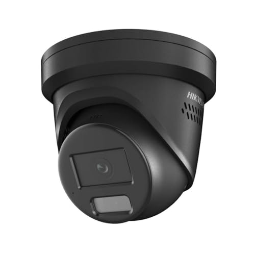 Hikvision DS-2CD2347G2H-LISU/SL(2.8)/eF/BLK 4 MP Smart Hybrid Light with ColorVu Fixed Turret Network Camera