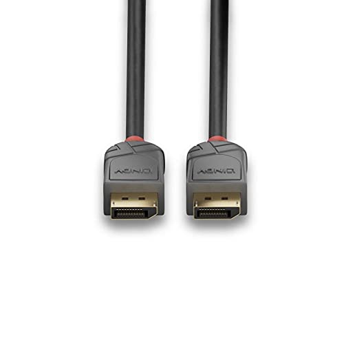 LINDY Câble DisplayPort 1.4 Anthra Line 0.5m
