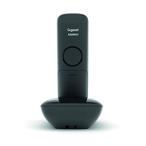 Gigaset AS690 DUO téléphone DECT noir - base + 2 combinés