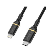 Cable USB C-Lightning 2M Black