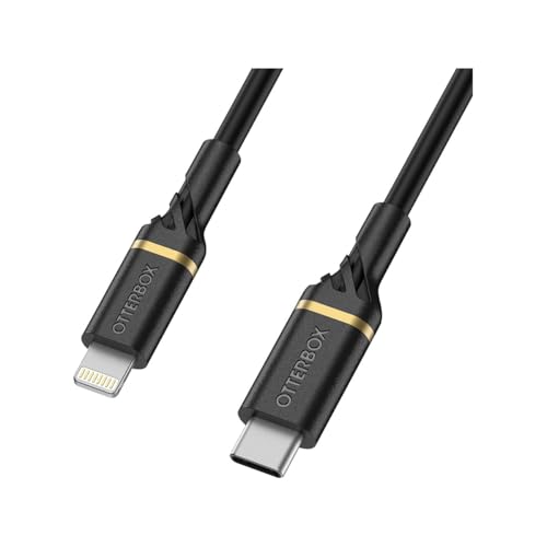 Cable USB C-Lightning 2M Black
