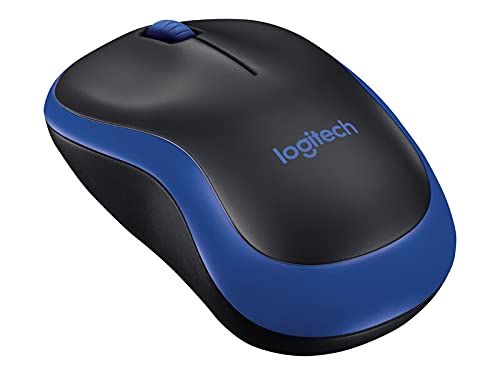 Wireless Mouse M185 Blue EER