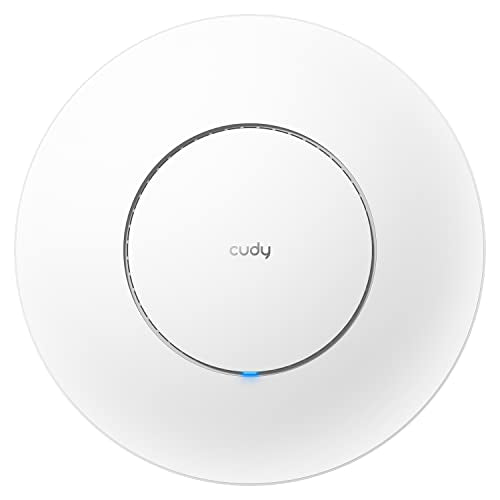 Cudy AP3000 point d'acces réseaux locaux sans fil 2976 Mbit/s Blanc Connexion Ethernet, supportant l'alimentation via ce port (PoE)