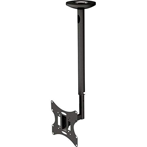 NEOMOUNTS FPMA-C060BLACK Support de plafond pour écran de 10-40p - h 60-85 cm