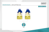 Digitus DK-1644-A-010/B câble de réseau Bleu 1 m Cat6a S/FTP (S-STP)