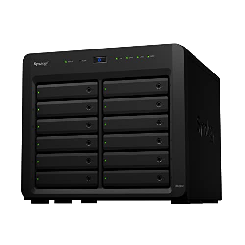 SYNOLOGY DS2422+ DiskStation AMD Ryzen Embedded V1500B compact 12-Bay desktop NAS QUAD CORE 4Go RAM