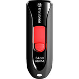TRANSCEND Cle USB 2.0 JetFlash 590 - 16Go Noir/Rouge