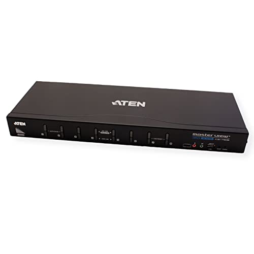 8-Port USB DVI/Audio KVM Switch