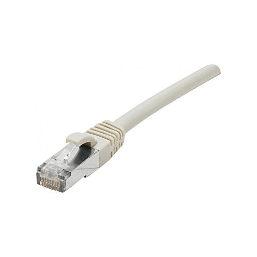 Cordon RJ45 catégorie 6 S/FTP LSOH snagless gris - 15 m