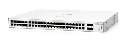 HPE Networking Instant On 1830 48G 4SFP Switch Commutateur intelligent 48 x 10/100/1000 + 4 x Gigabit SFP de bureau