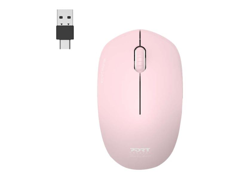 PORT DESIGNS Mouse Collection Wireless Blush