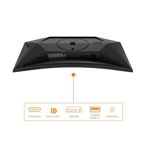 AOC C27G4ZXU 27p 1920x1080 0.3ms 2xHDMI DP USB Black/Grey