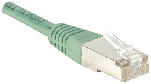 Cordon RJ45 catégorie 5e F/UTP vert - 0,7 m