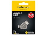 INTENSO Clé USB 3.0/USB 3.1 Type C cMobile Line - 128 Go