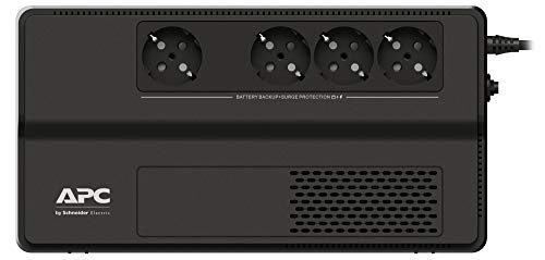 APC Easy UPS BV BV1000I-GR UPS AC 230V 600Watt 1000VA 9Ah output connectors 4
