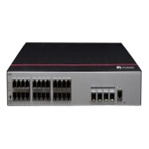 HUAWEI S5735-L24T4X-A 24x10/100/1000BASE-T ports 4x10GE SFP+ ports AC power + S57XX-L Series Basic SW Per Device (P)