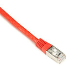 Cordon RJ45 catégorie 6 S/FTP rouge - 0,3 m
