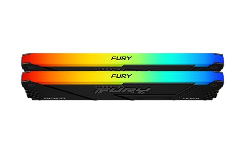 KINGSTON 64Go 3600MT/s DDR4 CL18 DIMM Kit of 2 FURY Beast RGB