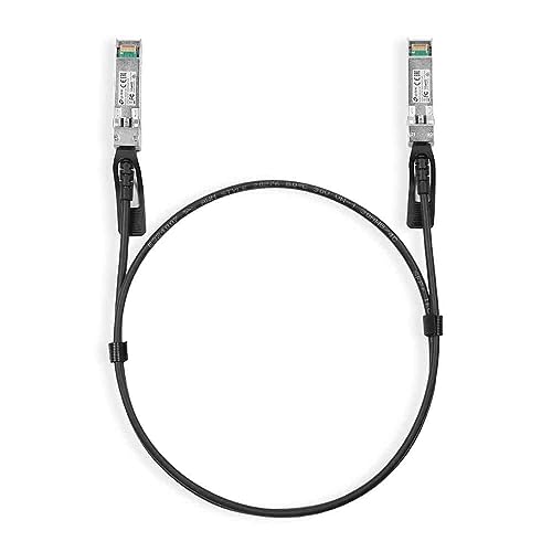 TP-Link Omada TL-SM5220-1M câble InfiniBand et a fibres optiques SFP+ DAC Noir