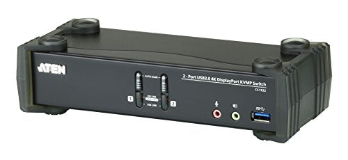 Aten CS1922 switch KVM DisplayPort 1.2 True 4K / USB 3.0 / Audio -2 ports