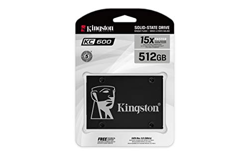 KINGSTON 512GB SSD KC600 SATA3 2.5inch
