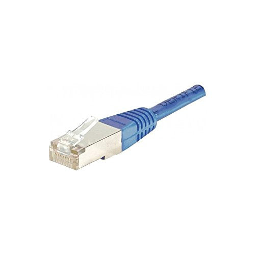 Cordon RJ45 catégorie 6 F/UTP bleu CCA - 10 m