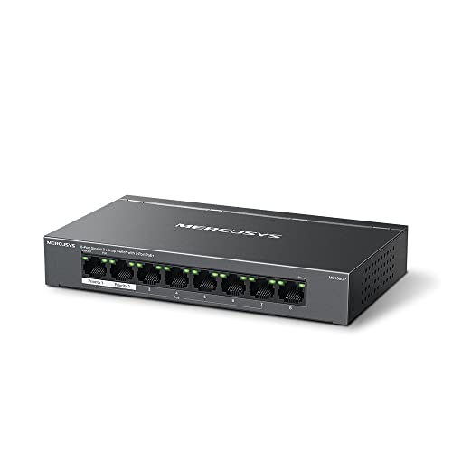 TP-LINK 8-Port Gigabit Desktop Switch with 7-Port PoE+ PORT 7x Gigabit PoE+ Ports 1x Gigabit Non-PoE Ports