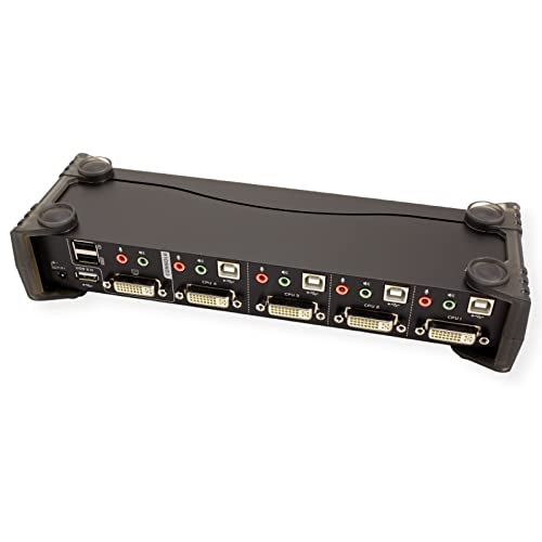 ATEN 4-Port USB DVI Dual Link/Audio KVMP Switch