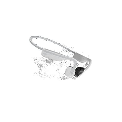 SHOKZ Casque sans-fil à conduction osseuse OpenMove - Bluetooth - Blanc