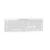 CHERRY Clavier STREAM KEYBOARD USB gris QWERTY (US)