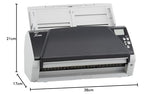 RICOH fi7480 Scanner A4 USB 3.0 80 ppm / 160 ipm 300dpi A4L ADF for up to 100 sheets 80g/m supports scanning A3 format doc